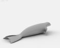 Leopard Seal Low Poly 3D 모델 