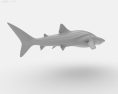 Whale shark Low Poly 3d model