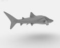 Whale shark Low Poly Modello 3D