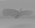 Andean Condor Low Poly 3D модель