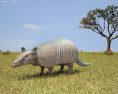 Armadillo Low Poly 3d model