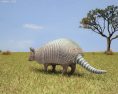 Armadillo Low Poly 3D-Modell