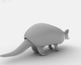 Armadillo Low Poly 3d model