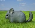 Chinchilla Low Poly 3D-Modell