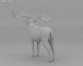 Irish Elk Low Poly 3D модель