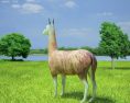 Lama Low Poly 3Dモデル