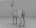 Lama Low Poly 3D 모델 