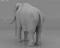 Mammoth Low Poly Modello 3D
