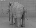 Mammoth Low Poly Modello 3D