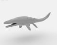 Mosasaurus Low Poly 3D模型