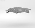 Platypus Low Poly Modello 3D
