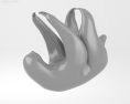 Three-toed sloth Low Poly Modelo 3D