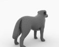 Bernese Mountain Dog Low Poly 3Dモデル