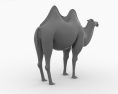 Camel Bactrian Low Poly Modello 3D