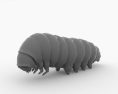 Caterpillar Low Poly 3D модель