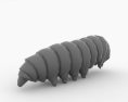 Caterpillar Low Poly Modelo 3D