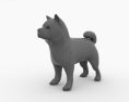 Chow Chow Low Poly Modelo 3d