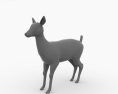 Fawn Low Poly 3D 모델 