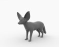 Fennec Low Poly 3Dモデル