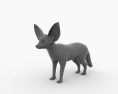 Fennec Low Poly 3Dモデル