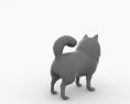 Pomeranian Low Poly 3Dモデル