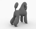 Poodle Low Poly 3D модель