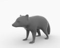 Raccoon Low Poly 3D 모델 