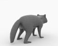 Raccoon Low Poly 3D-Modell