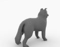 Rough Collie Low Poly 3D-Modell