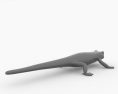 Salamander Low Poly 3D-Modell