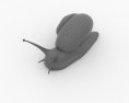 Snail Low Poly 3D-Modell
