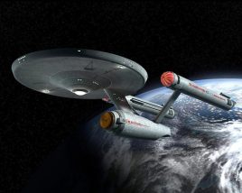 Star Trek USS Enterprise 3D model