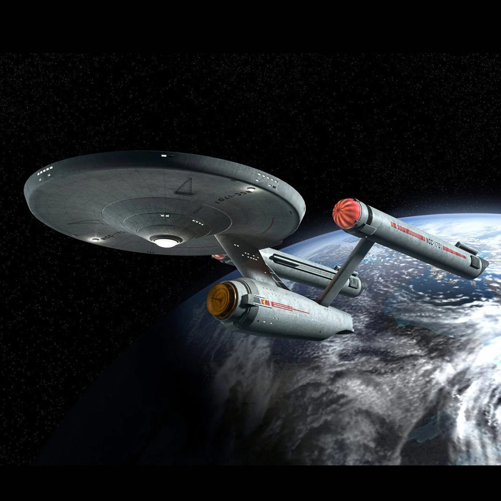 Star Trek USS Enterprise 3D 모델 