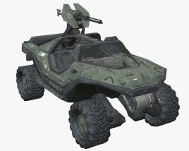 Halo Warthog 3Dモデル