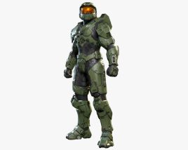 Master Chief 3D-Modell
