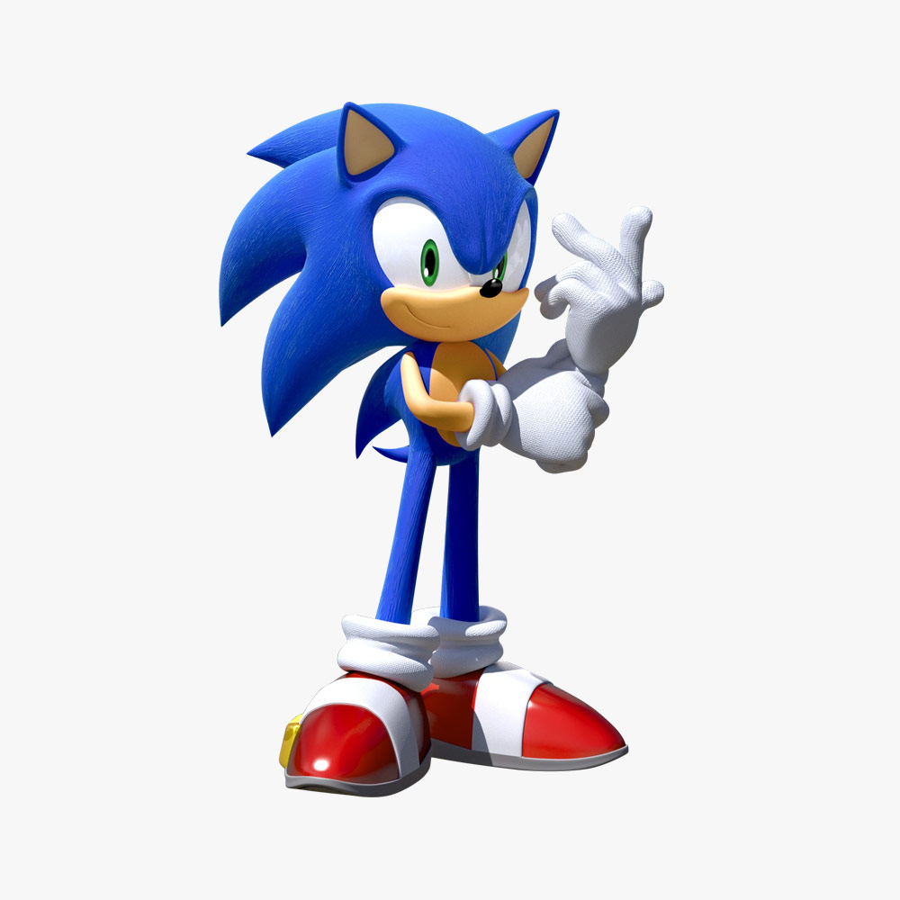 Sonic 3D модель