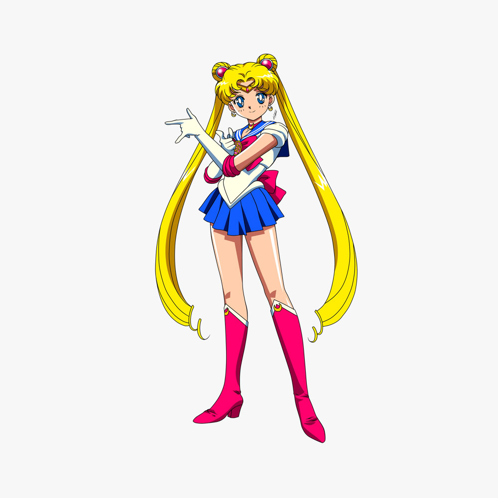 Sailor Moon 3D model