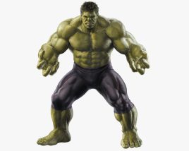 Hulk 3D 모델 