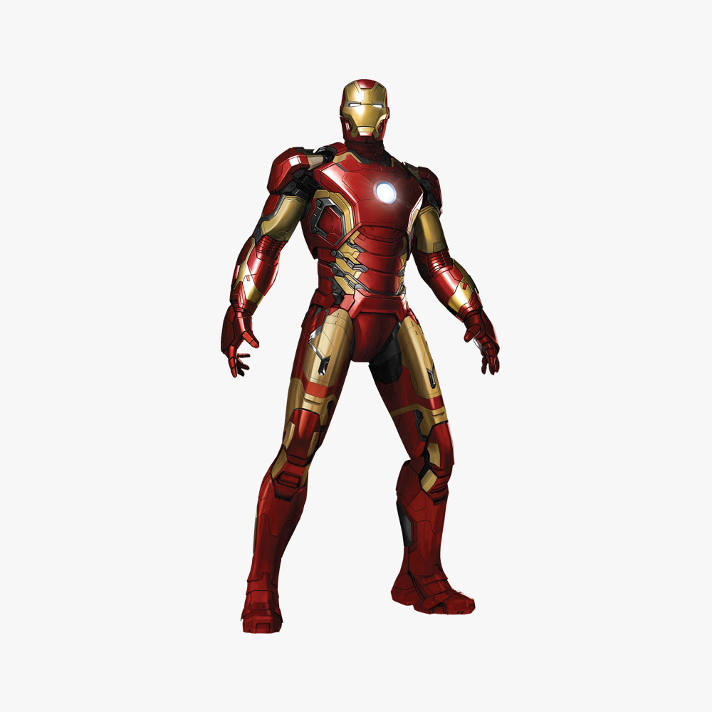 Iron Man 3D модель