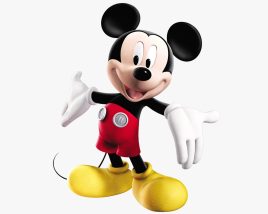 Mickey Mouse 3D model