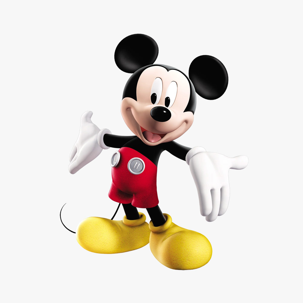 Mickey Mouse 3D model