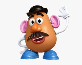 Mr. Potato Head 3D 모델 