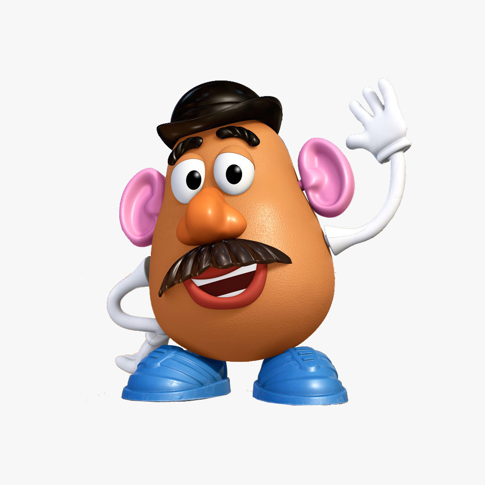 Mr. Potato Head 3D модель