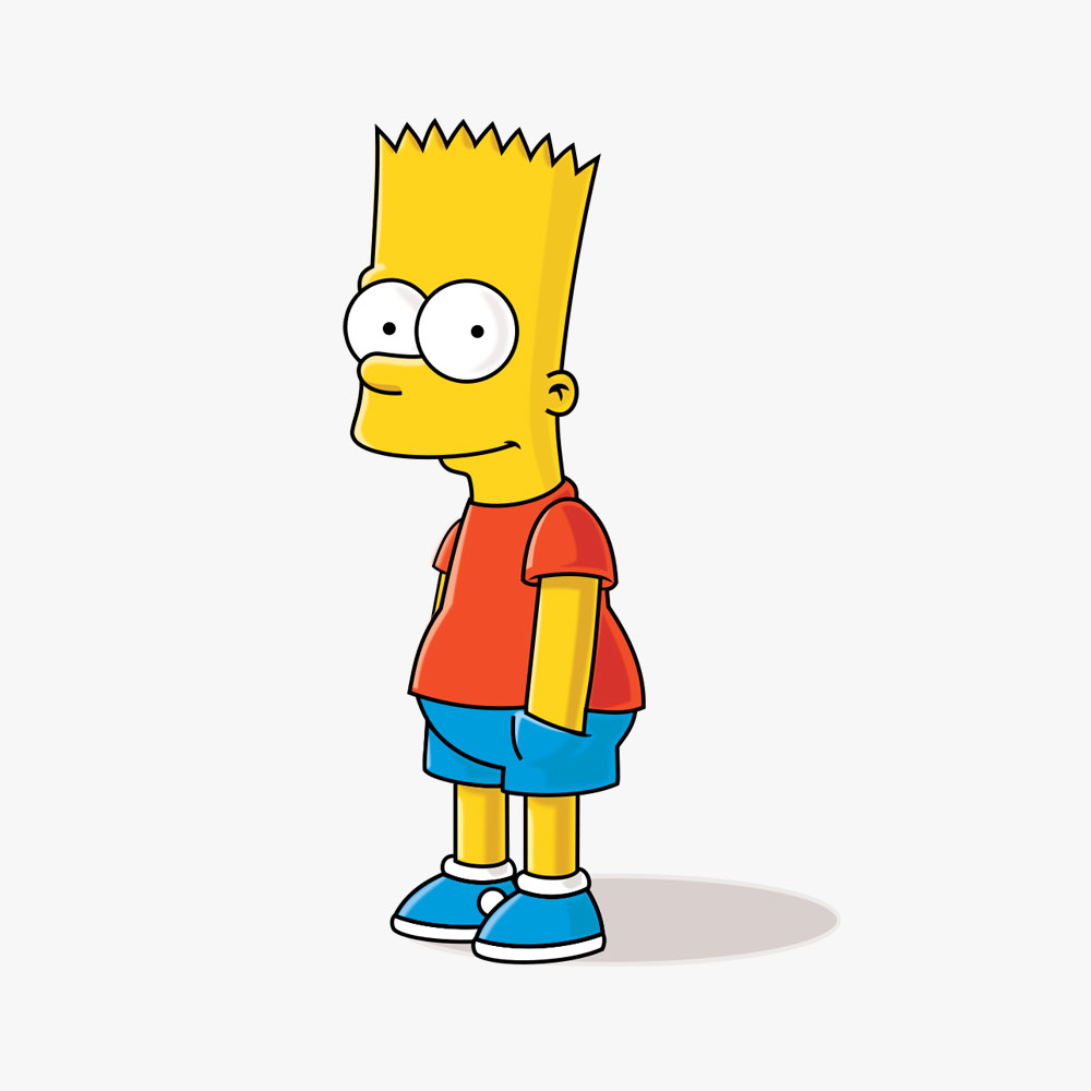 Bart Simpson Modelo 3d