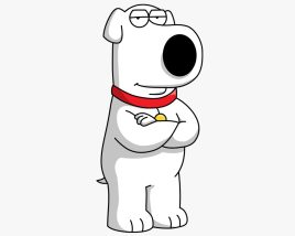 Brian Griffin 3D-Modell