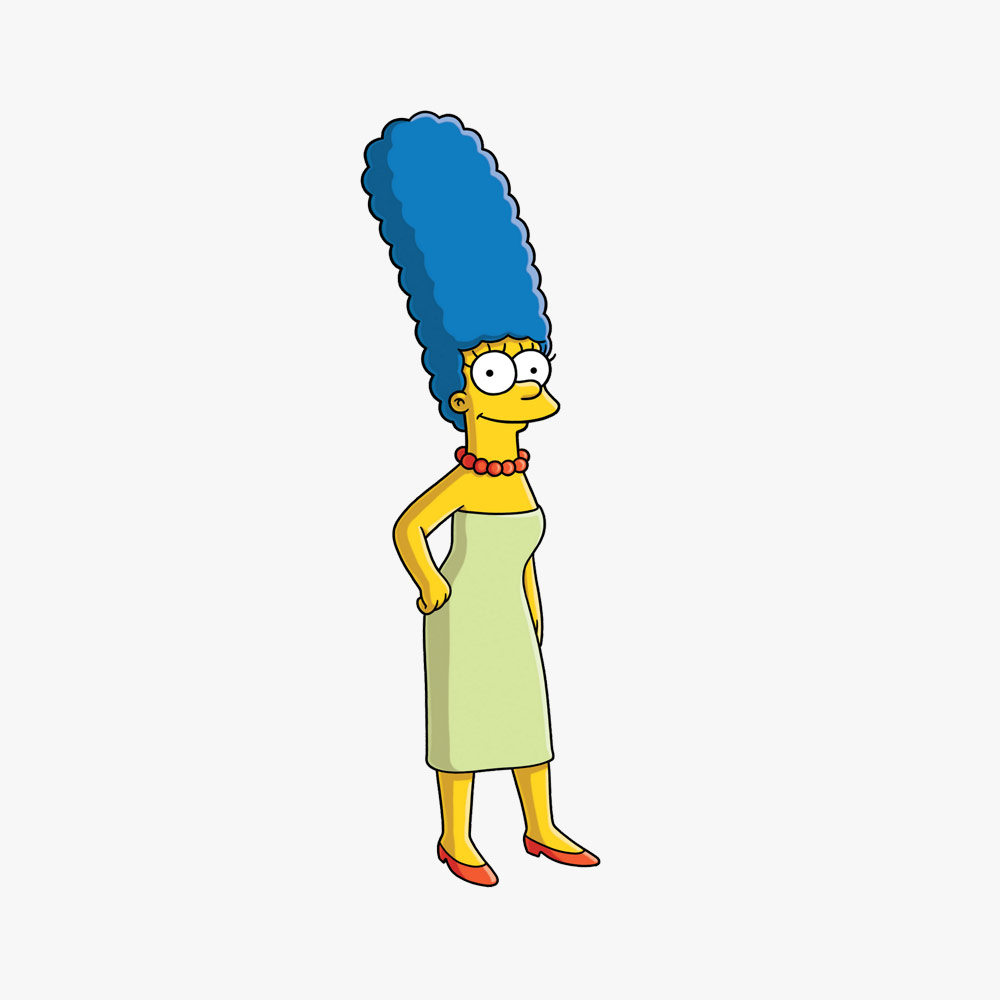 Marge Simpson 3D model