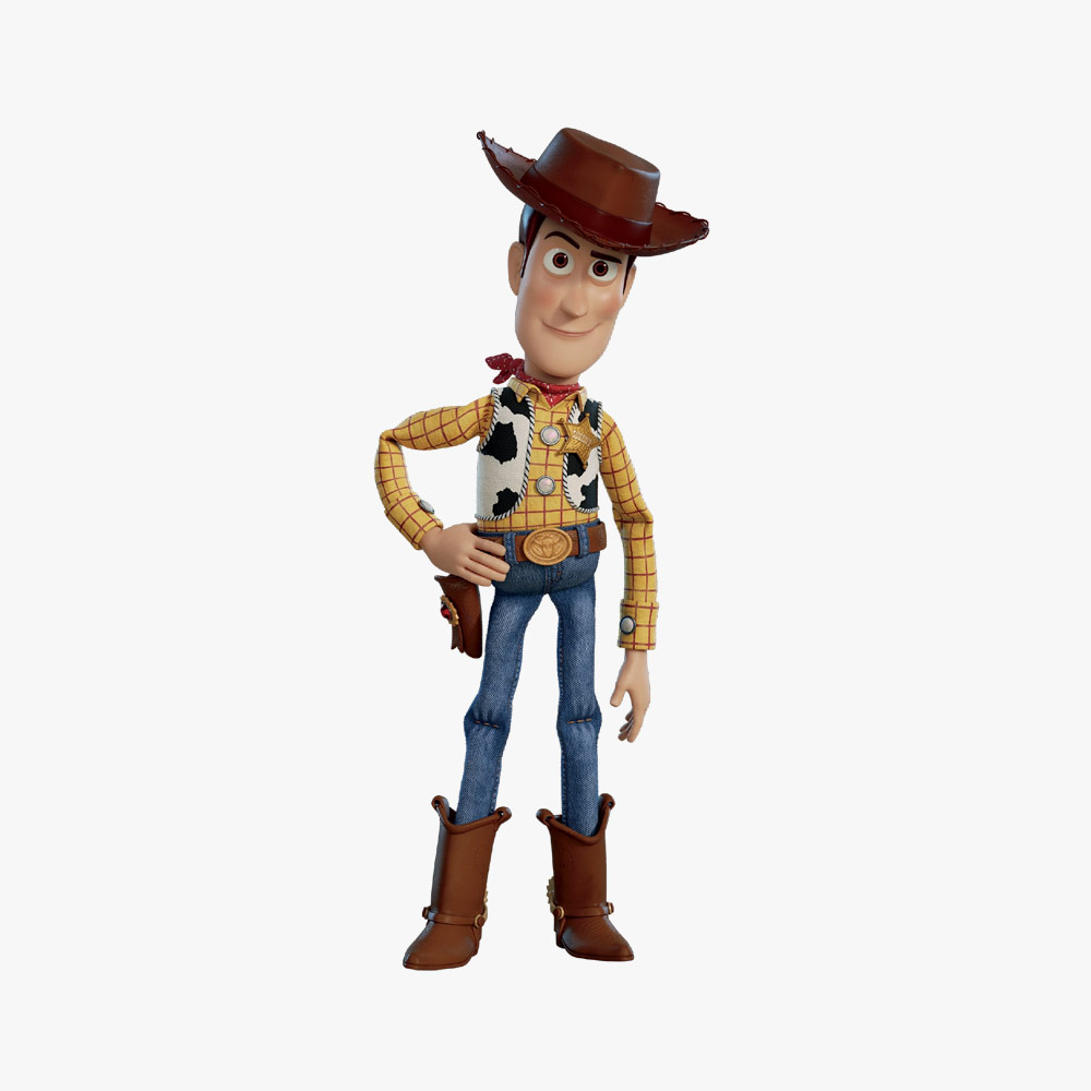 Woody 3D model