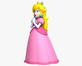 Princess Peach Modello 3D