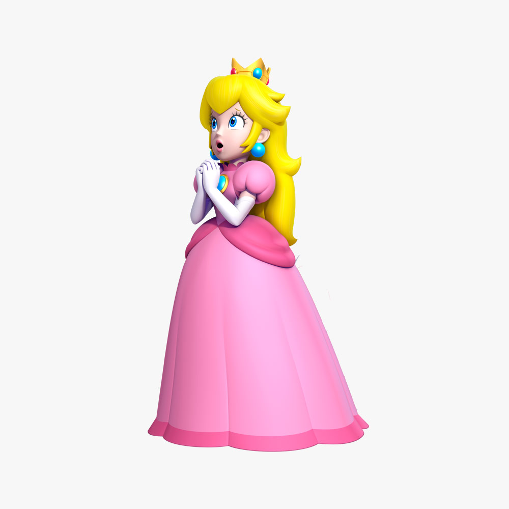 Princess Peach Modello 3D