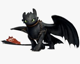 Toothless 3Dモデル